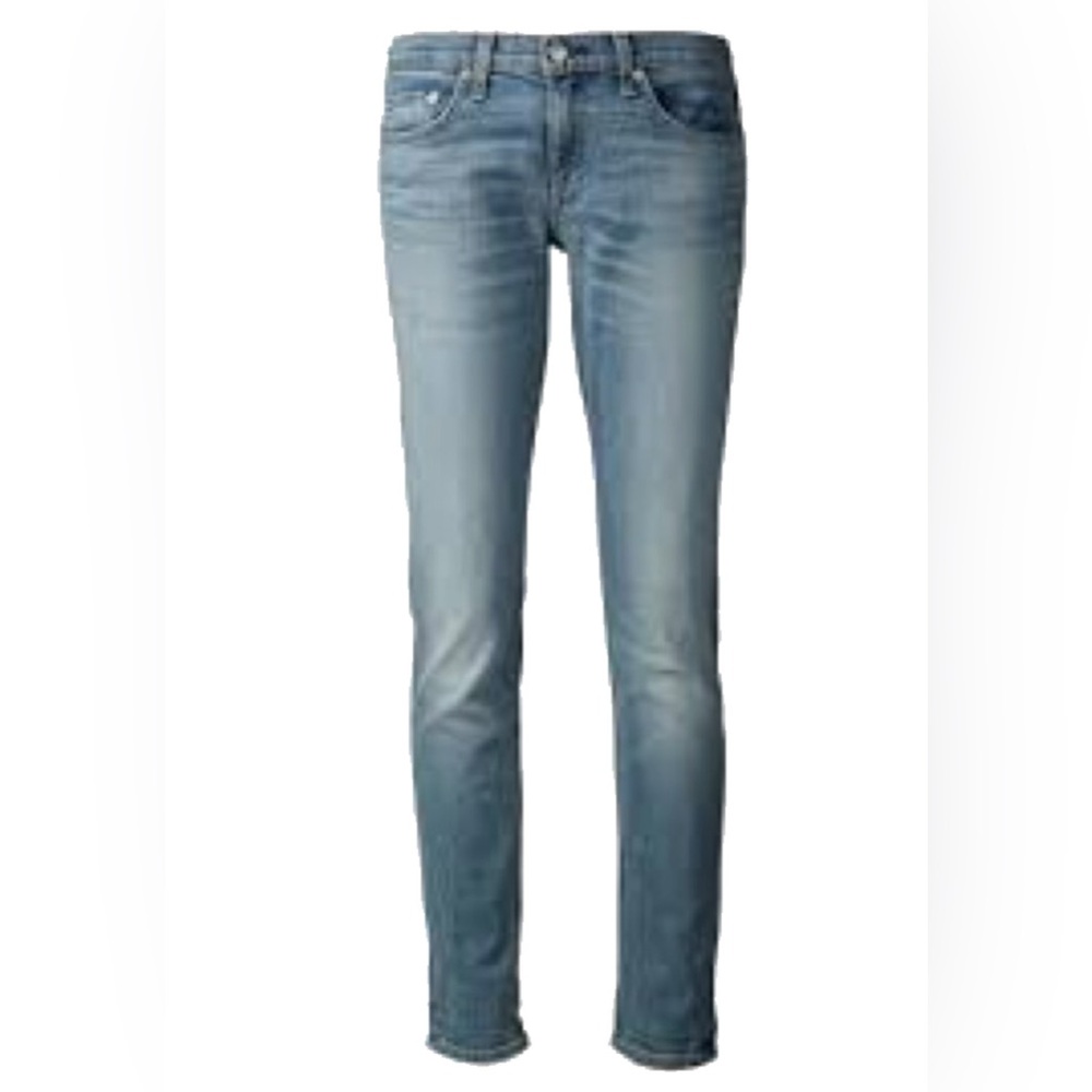 Rag & Bone EUC Dre Slim Boyfriend Jeans Sunset Wash Size 30 Made USA